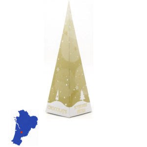Cône Chocolat Sapin de Noël