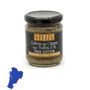 Crème de Cèpes aux Truffes Tuber Aestivum 5% Domaine de Vielcroze 180g