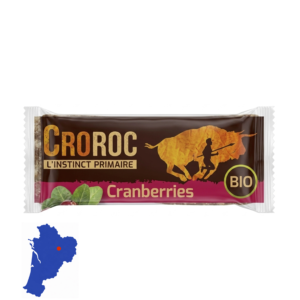 Barre nutritionnelle aux cranberries Croroc pour sportifs 35 gr