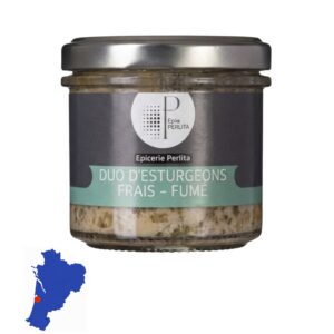 Duo d’Esturgeons Frais- Fumé, 90g