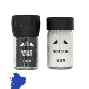 Duo sel de l'ile de Ré et Macéron 35 gr + 25 gr