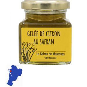Confit de safran au citron, 144 gr