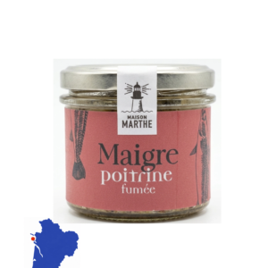 Maigre à la poitrine fumée 90 gr