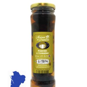 Petit bocal de Pruneaux d’Agen Armagnac 20° 20 cl