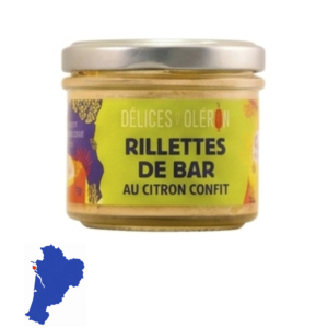 Rillettes de Bar au citron confit