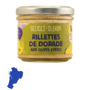 Rillettes de Dorade aux olives vertes