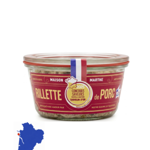 Rillette de porc Médaillée Or 170 gr