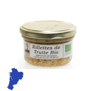 Rillettes de Truite des Pyrénées Bio 90g