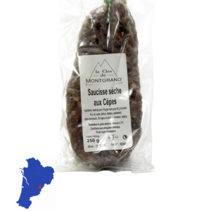 Saucisse Séché aux Cèpes Env.250g
