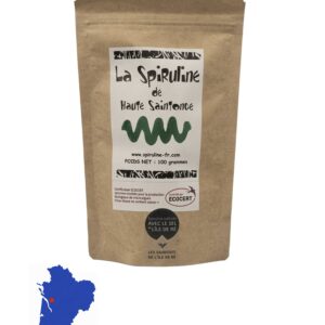 Spiruline bio en paillettes, 50 gr