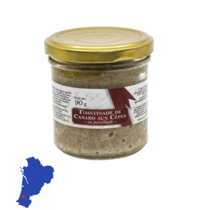 Toastinade de Canard aux Cèpes En Persillade 90g